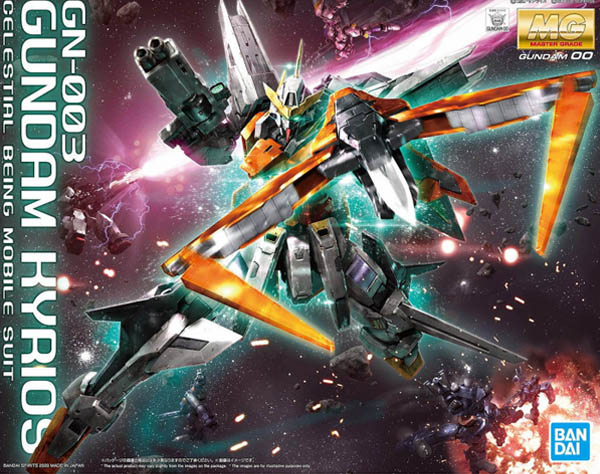 Gundam Gunpla MG 1/100 OO Gundam Kyrios
